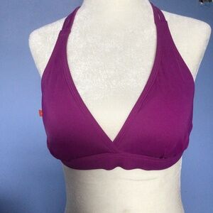 Strappy Bikini Halter with Ruched Side Bottoms